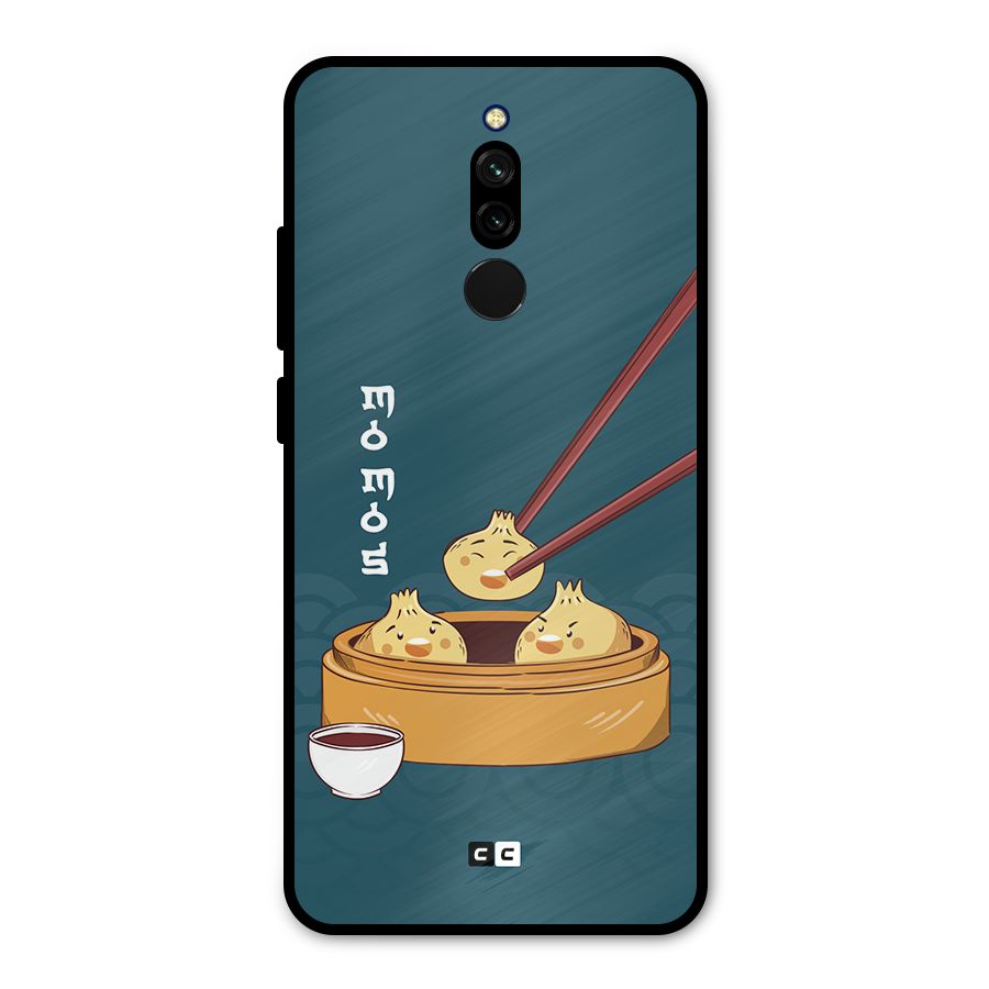 Momos Lover Metal Back Case for Redmi 8