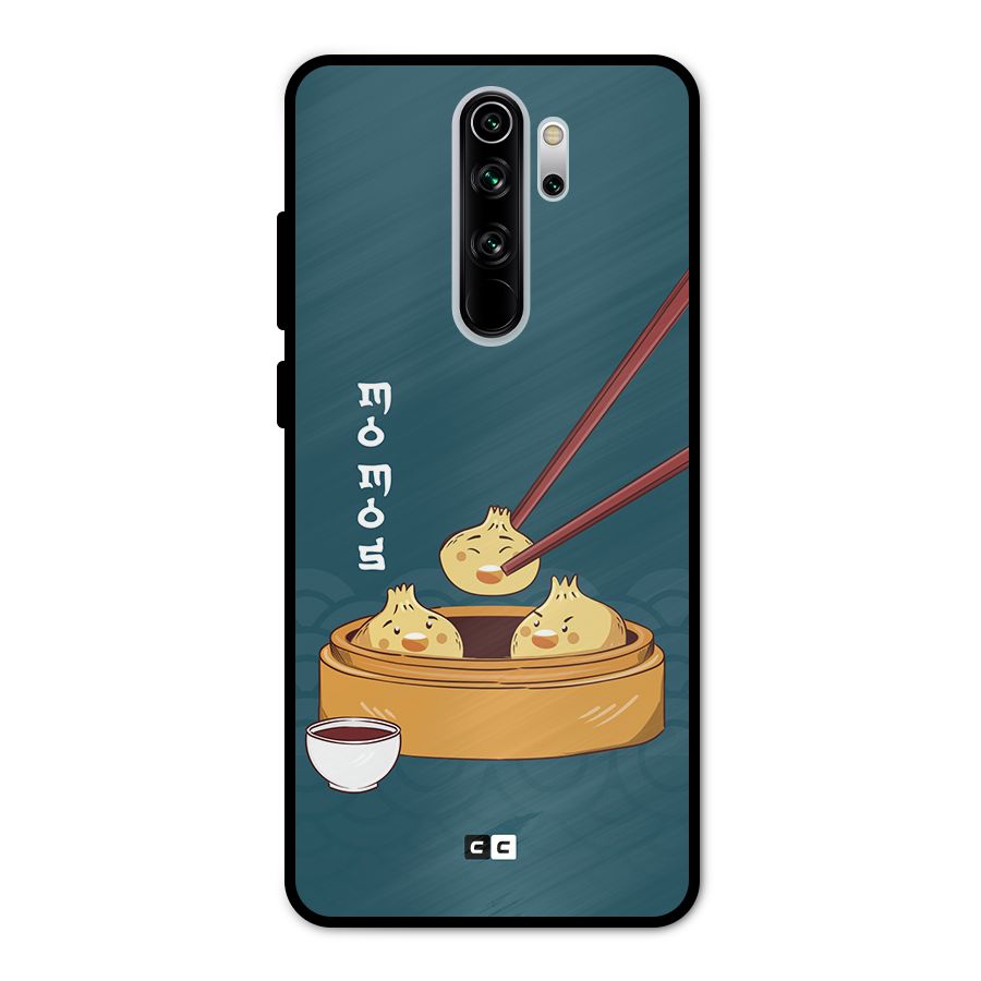 Momos Lover Metal Back Case for Redmi Note 8 Pro