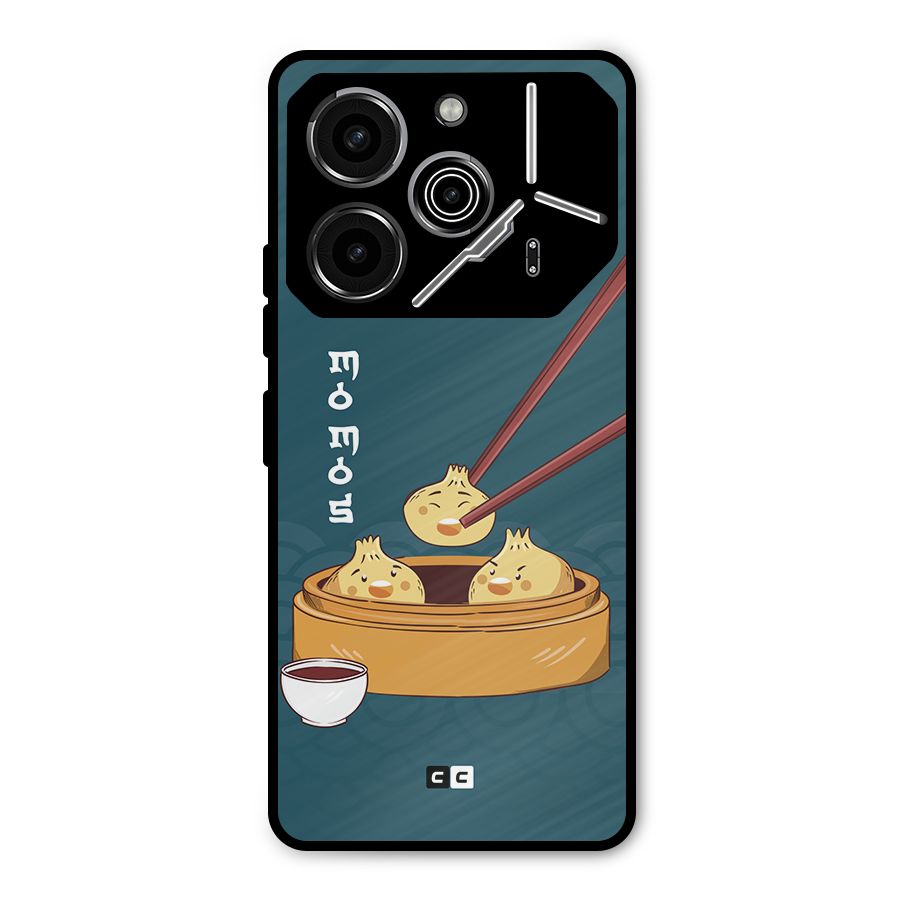 Momos Lover Metal Back Case for Tecno Pova 6 Pro
