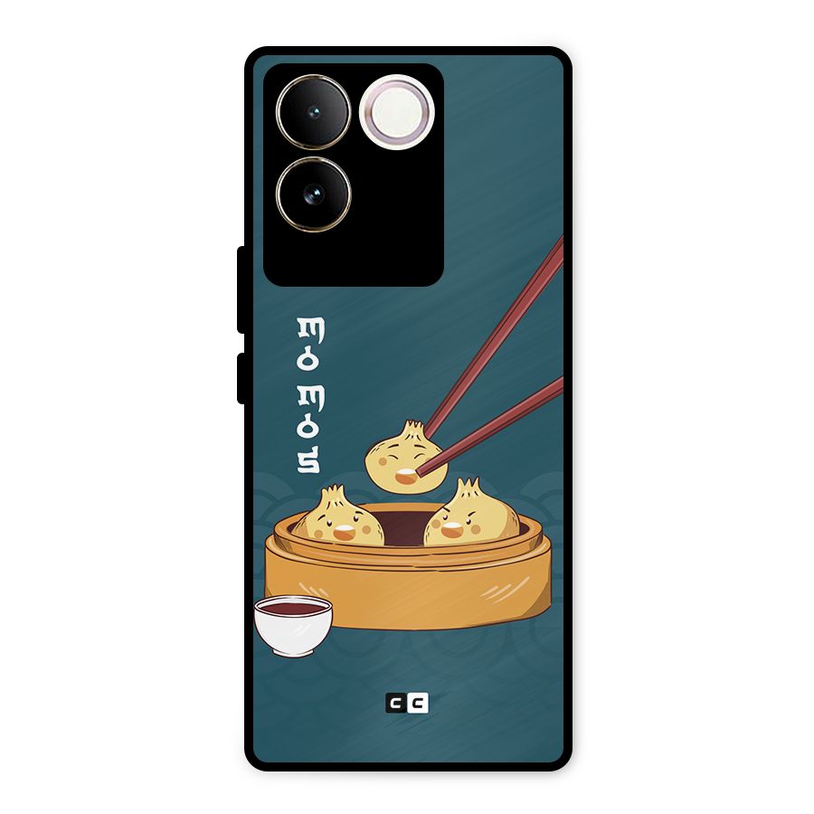 Momos Lover Metal Back Case for Vivo T2 Pro