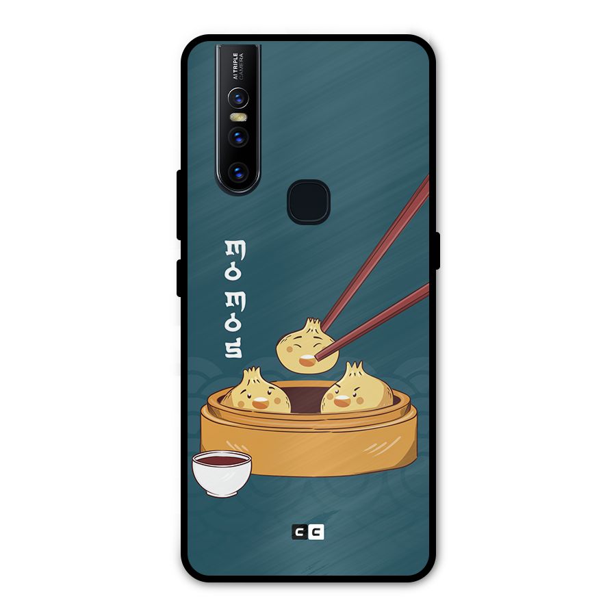 Momos Lover Metal Back Case for Vivo V15