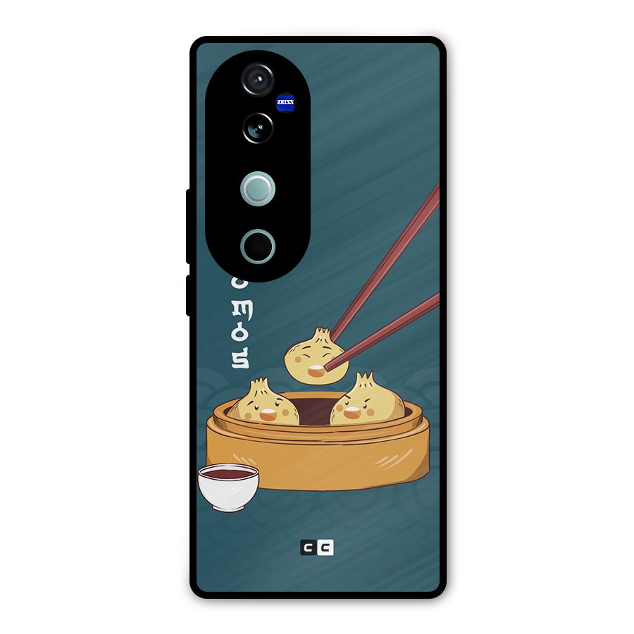 Momos Lover Metal Back Case for Vivo V40