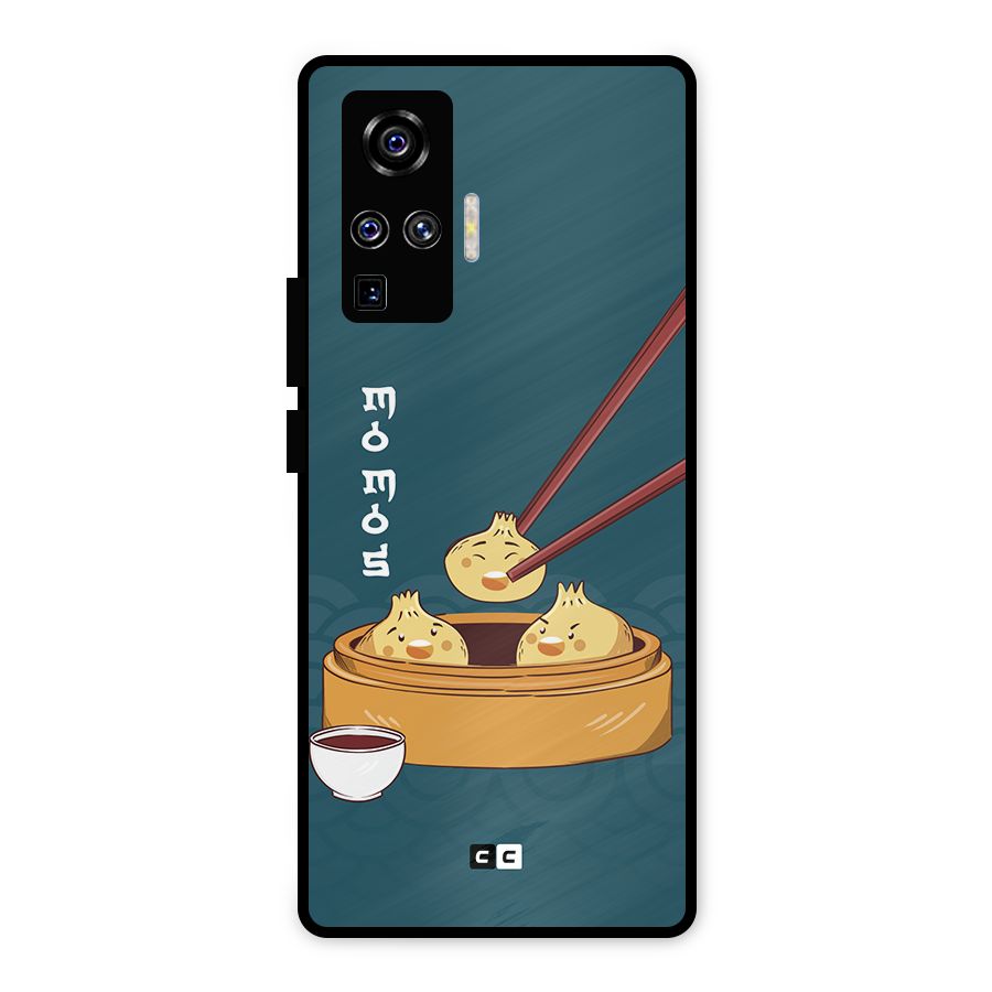 Momos Lover Metal Back Case for Vivo X50 Pro