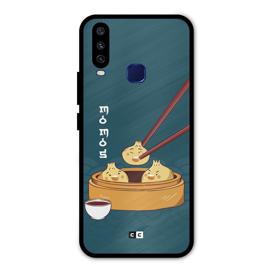 Momos Lover Metal Back Case for Vivo Y12