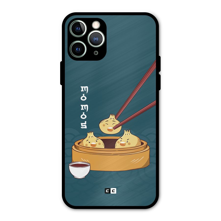 Momos Lover Metal Back Case for iPhone 11 Pro Max