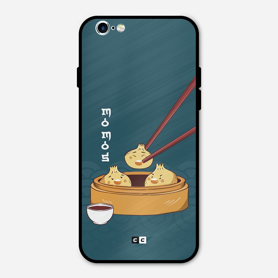 Momos Lover Metal Back Case for iPhone 6 6s