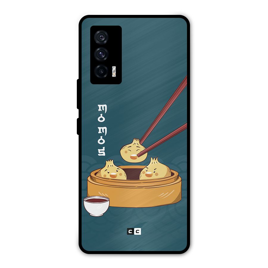 Momos Lover Metal Back Case for iQOO 7 5G