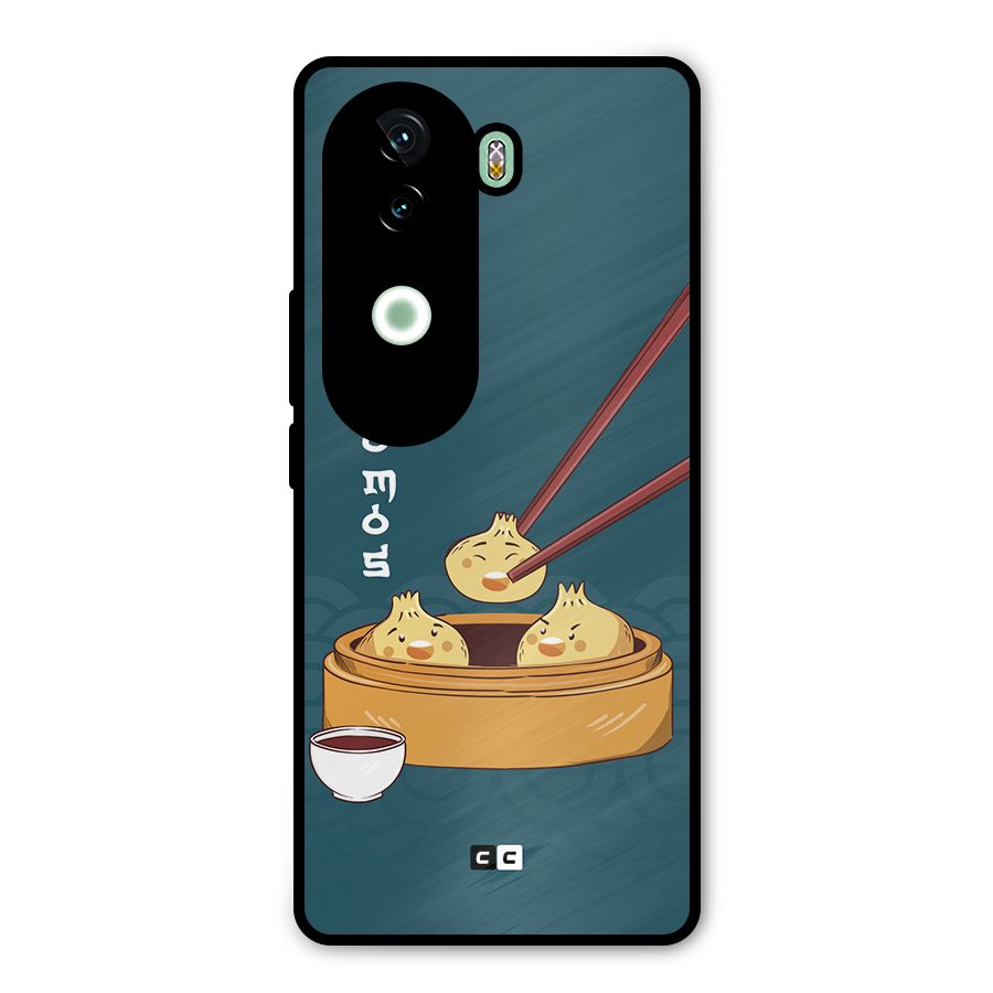 Momos Lover Metal Back Case for iQOO Z9s