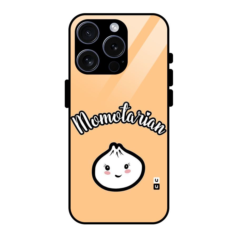 Momotarian Glass Back Case for iPhone 15 Pro