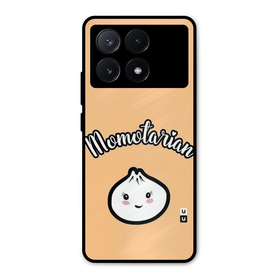 Momotarian Metal Back Case for Poco X6 Pro