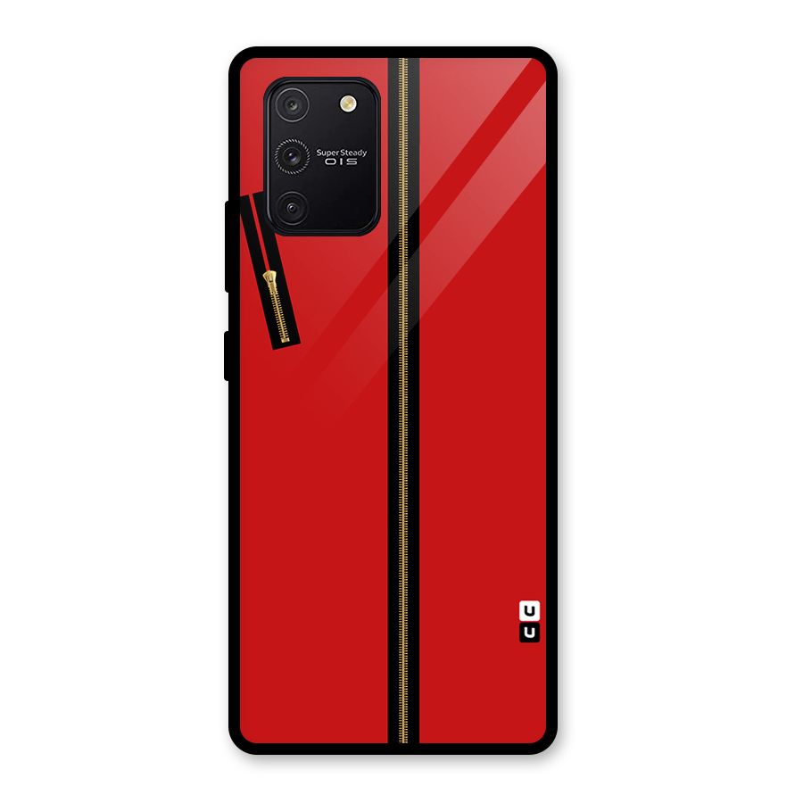 Money Heist Dress Code Minimalist Glass Back Case for Galaxy S10 Lite