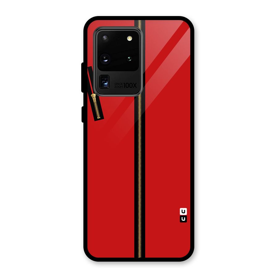 Money Heist Dress Code Minimalist Glass Back Case for Galaxy S20 Ultra