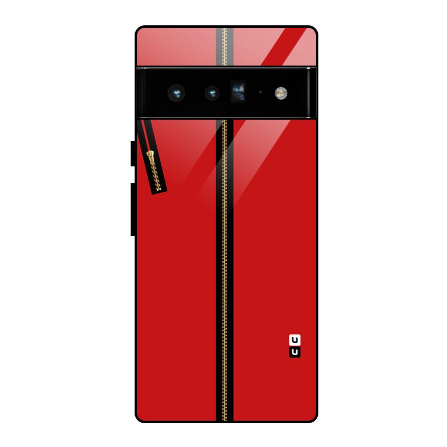 Money Heist Dress Code Minimalist Glass Back Case for Google Pixel 6 Pro