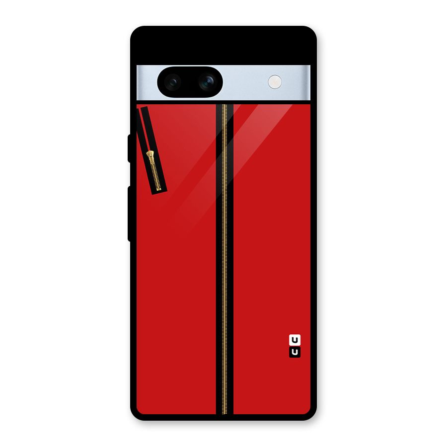 Money Heist Dress Code Minimalist Glass Back Case for Google Pixel 7a
