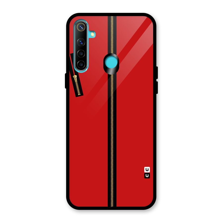 Money Heist Dress Code Minimalist Glass Back Case for Realme 5i