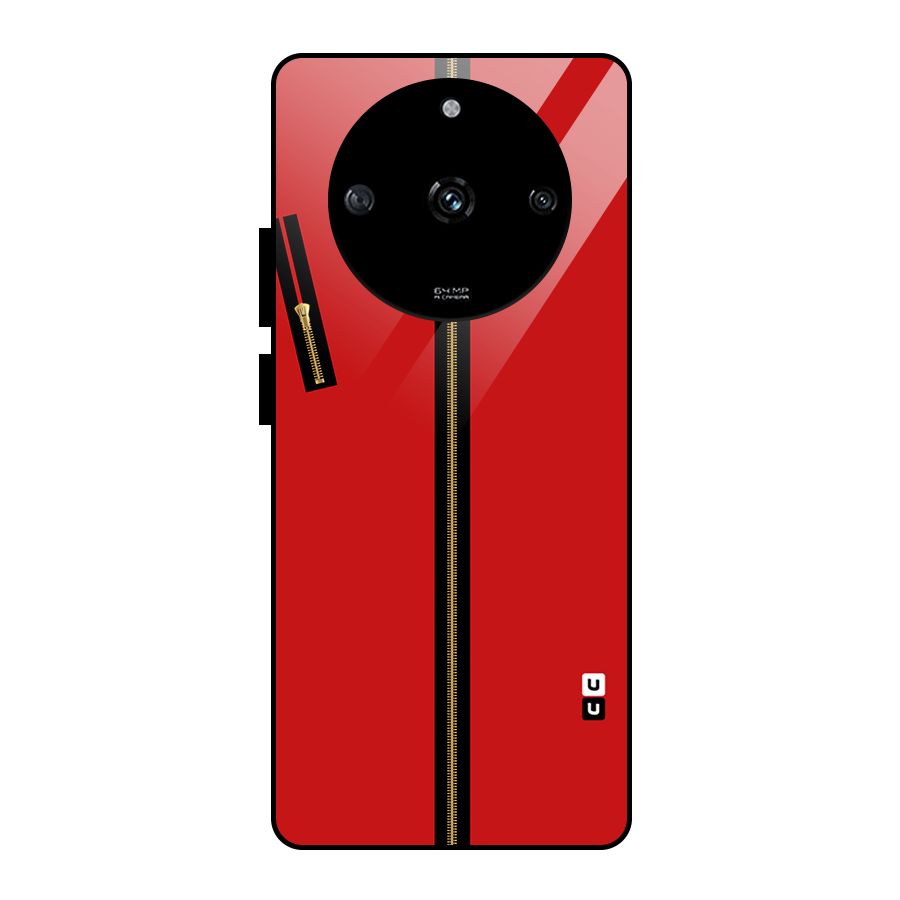 Money Heist Dress Code Minimalist Glass Back Case for Realme Narzo 60 5G