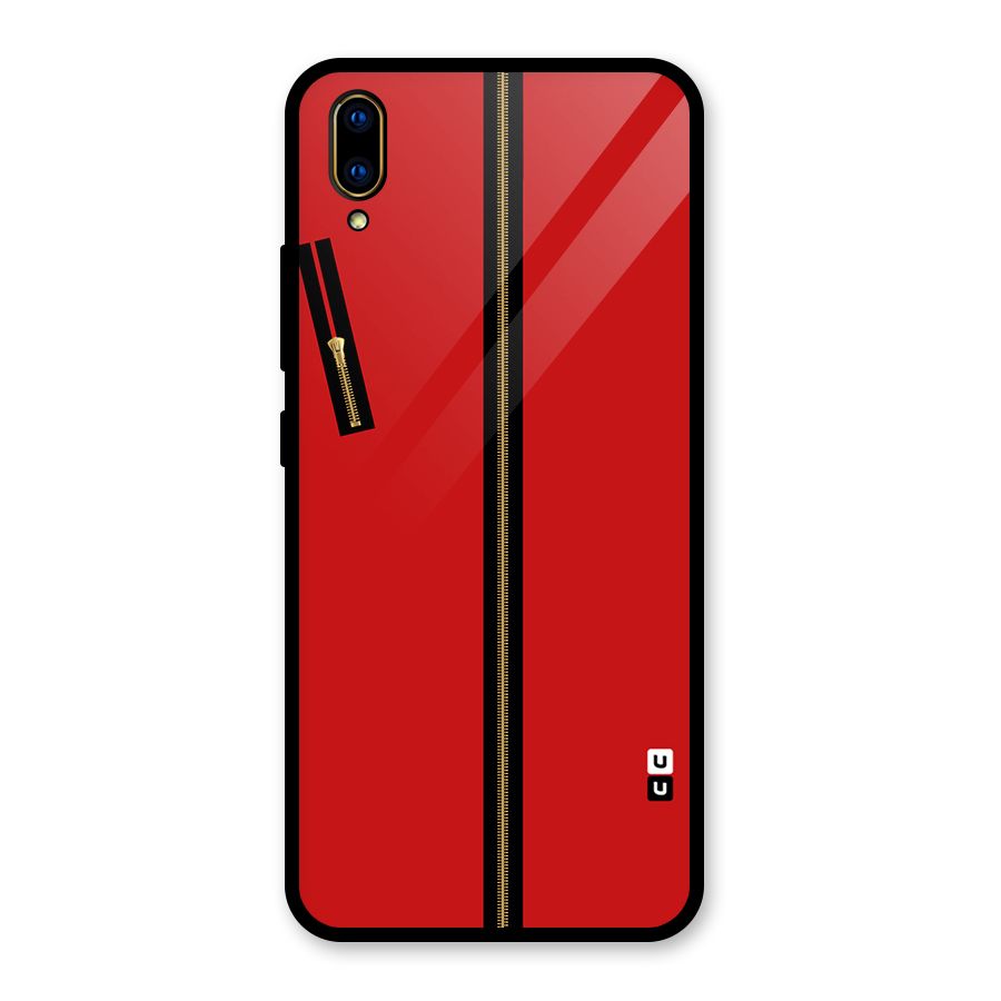Money Heist Dress Code Minimalist Glass Back Case for Vivo V11 Pro