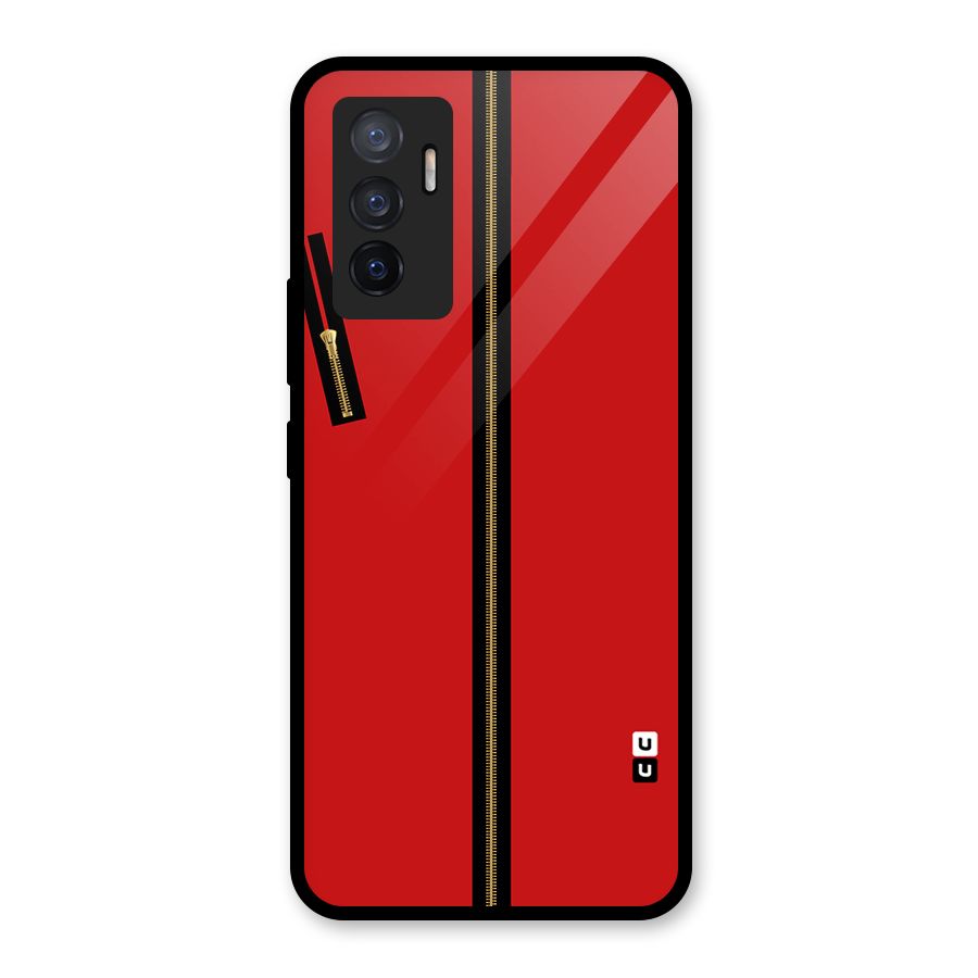 Money Heist Dress Code Minimalist Glass Back Case for Vivo V23e