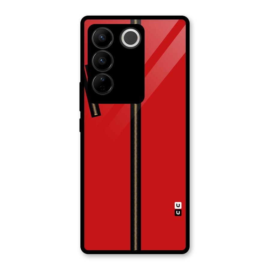 Money Heist Dress Code Minimalist Glass Back Case for Vivo V27