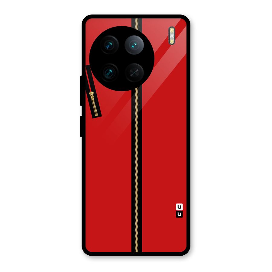 Money Heist Dress Code Minimalist Glass Back Case for Vivo X90 Pro