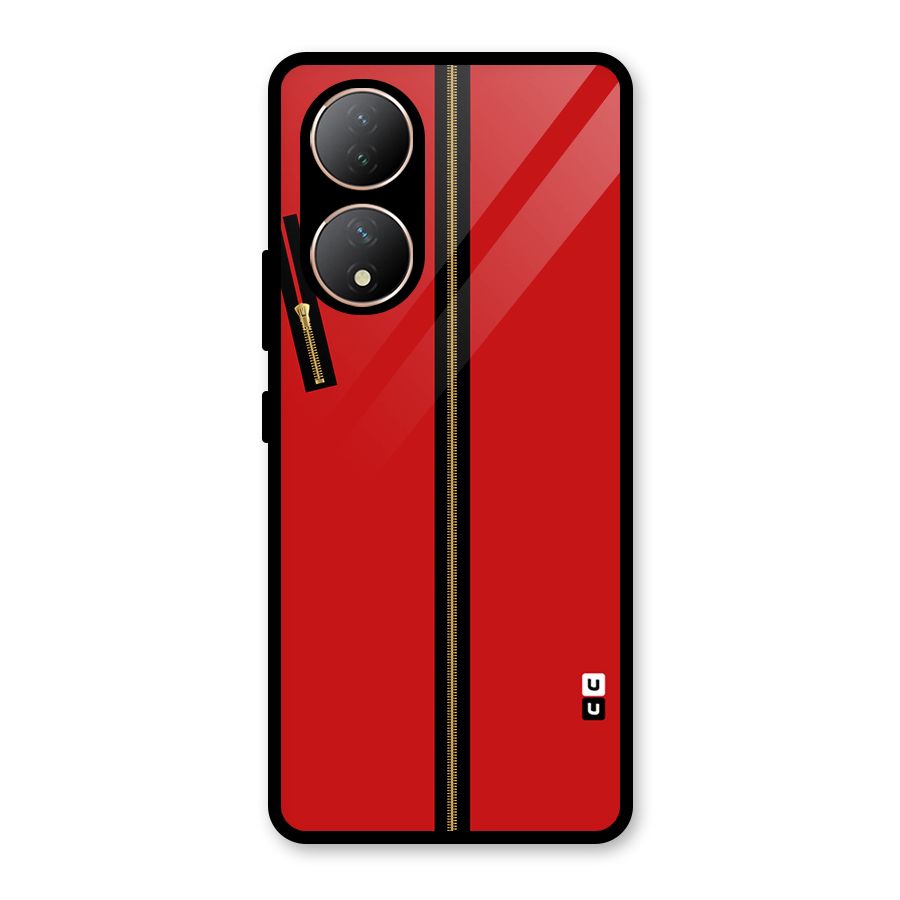 Money Heist Dress Code Minimalist Glass Back Case for Vivo Y100A