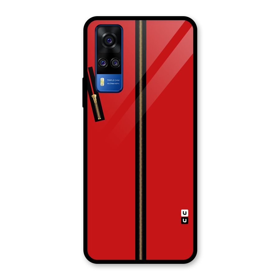 Money Heist Dress Code Minimalist Glass Back Case for Vivo Y31