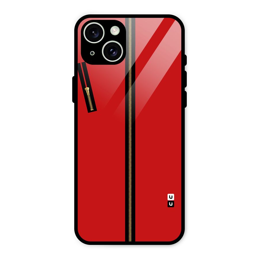 Money Heist Dress Code Minimalist Glass Back Case for iPhone 15 Plus