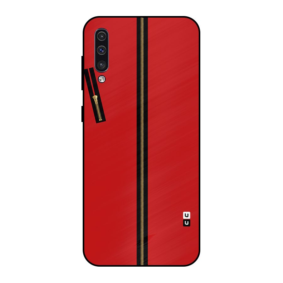 Money Heist Dress Code Minimalist Metal Back Case for Galaxy A50