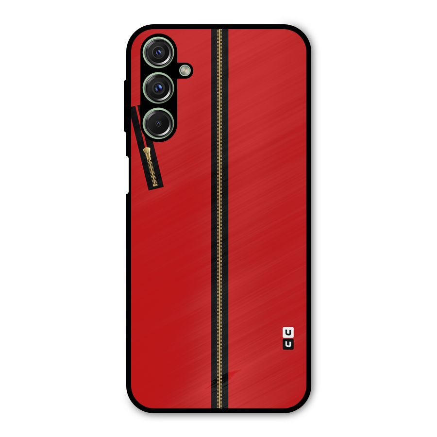 Money Heist Dress Code Minimalist Metal Back Case for Galaxy F34