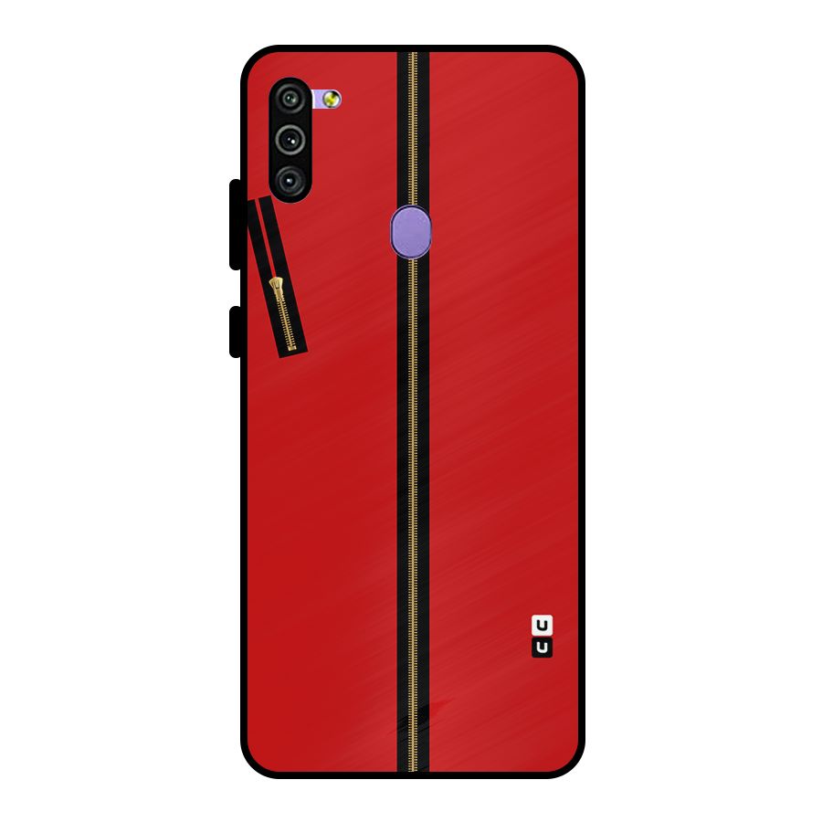 Money Heist Dress Code Minimalist Metal Back Case for Galaxy M11