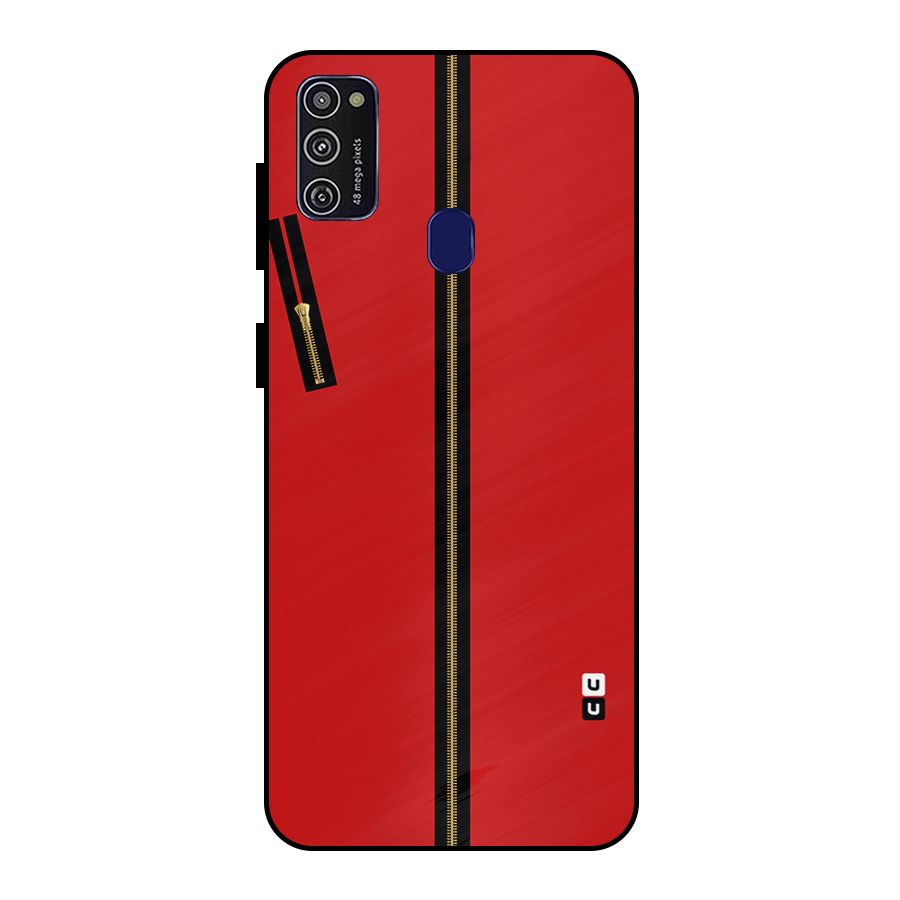 Money Heist Dress Code Minimalist Metal Back Case for Galaxy M30s