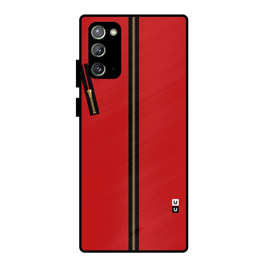 Money Heist Dress Code Minimalist Metal Back Case for Galaxy Note 20