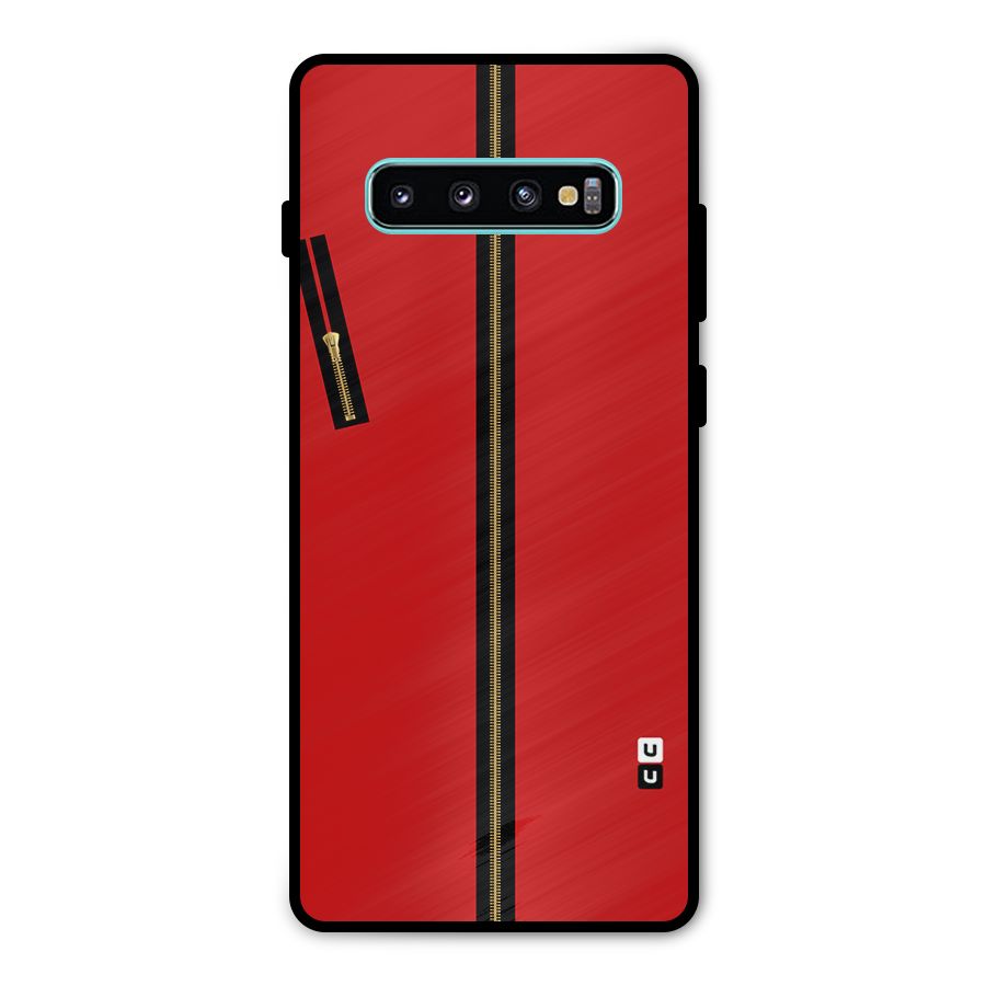 Money Heist Dress Code Minimalist Metal Back Case for Galaxy S10 Plus