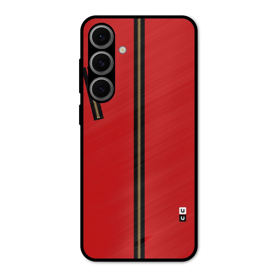Money Heist Dress Code Minimalist Metal Back Case for Galaxy S24 FE