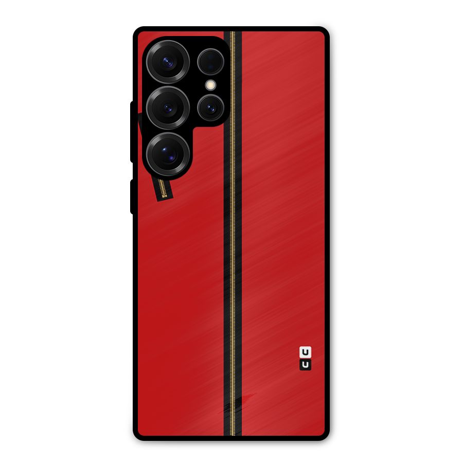 Money Heist Dress Code Minimalist Metal Back Case for Galaxy S25 Ultra