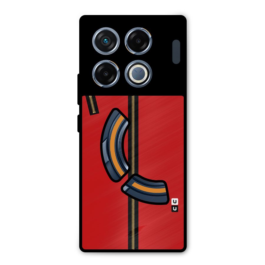 Money Heist Dress Code Minimalist Metal Back Case for Infinix GT 20 Pro