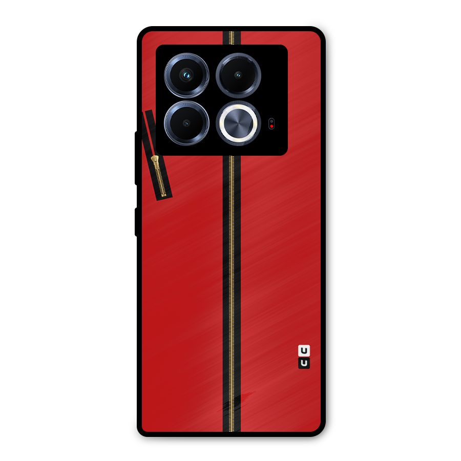 Money Heist Dress Code Minimalist Metal Back Case for Infinix Note 40 5G