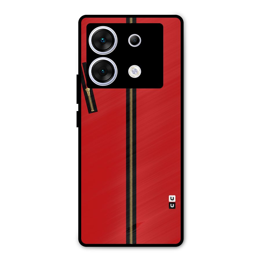 Money Heist Dress Code Minimalist Metal Back Case for Infinix Zero 30 5G