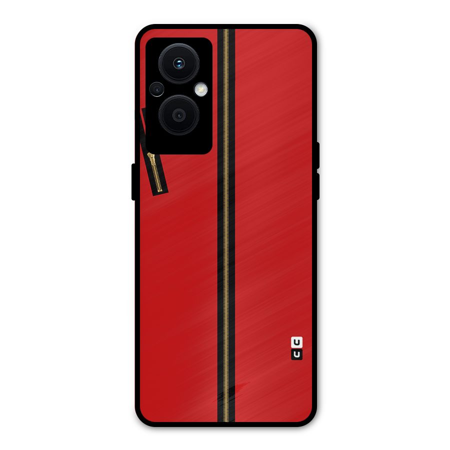 Money Heist Dress Code Minimalist Metal Back Case for Oppo F21 Pro 5G