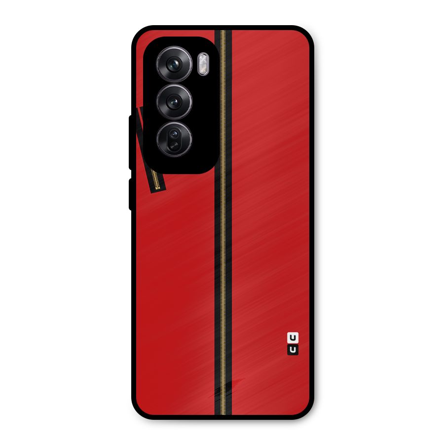 Money Heist Dress Code Minimalist Metal Back Case for Oppo Reno12 Pro