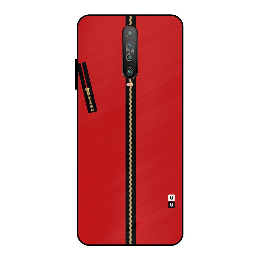 Money Heist Dress Code Minimalist Metal Back Case for Poco X2