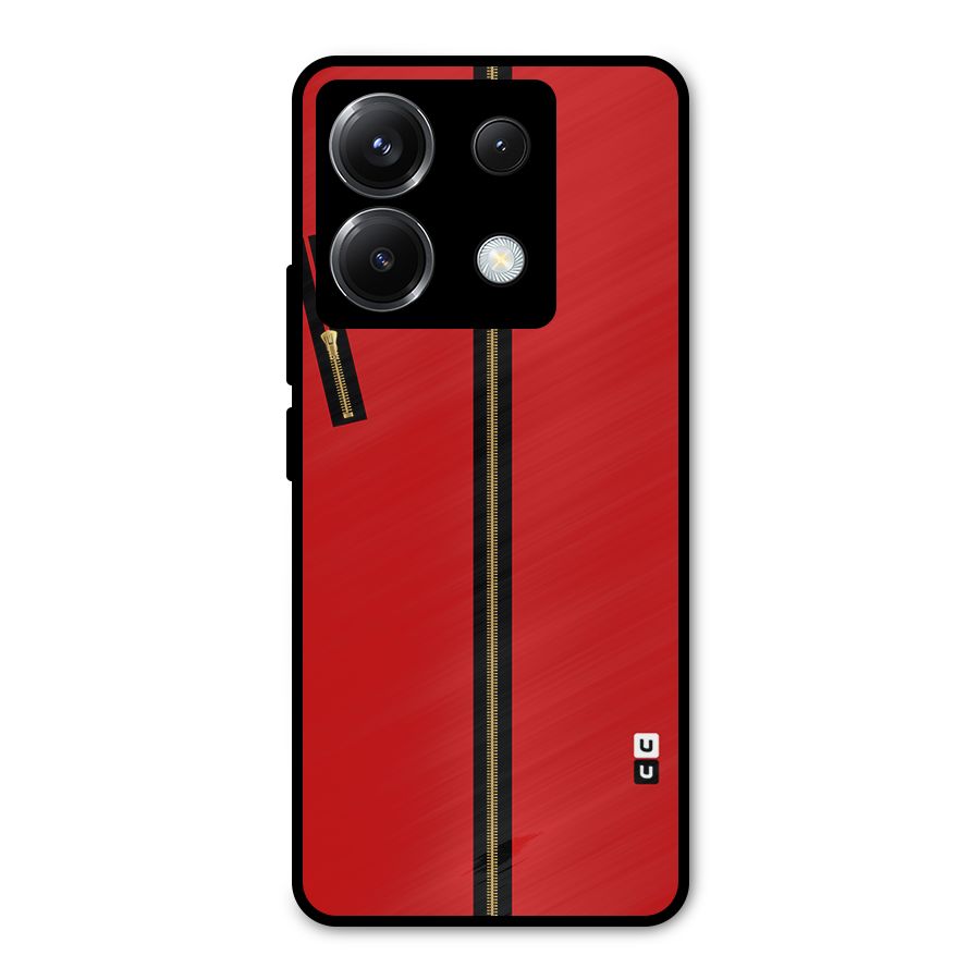 Money Heist Dress Code Minimalist Metal Back Case for Poco X6