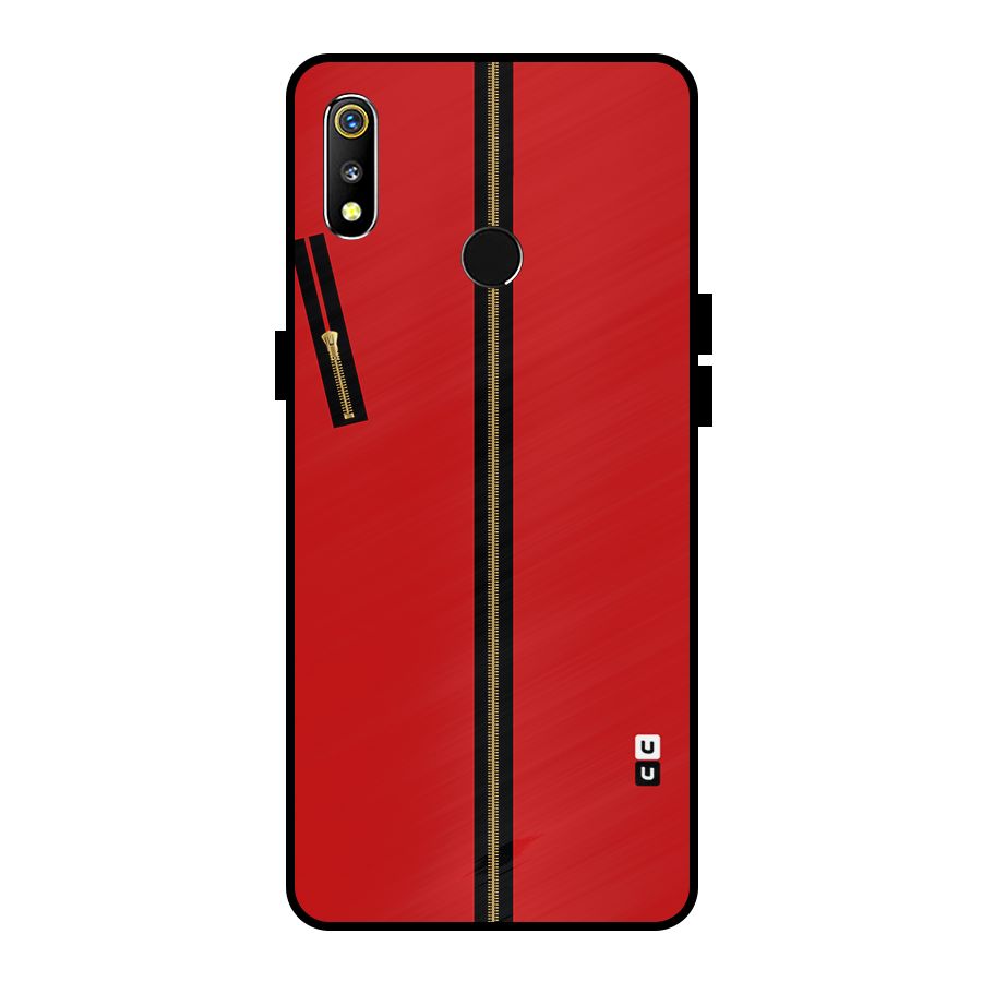 Money Heist Dress Code Minimalist Metal Back Case for Realme 3i