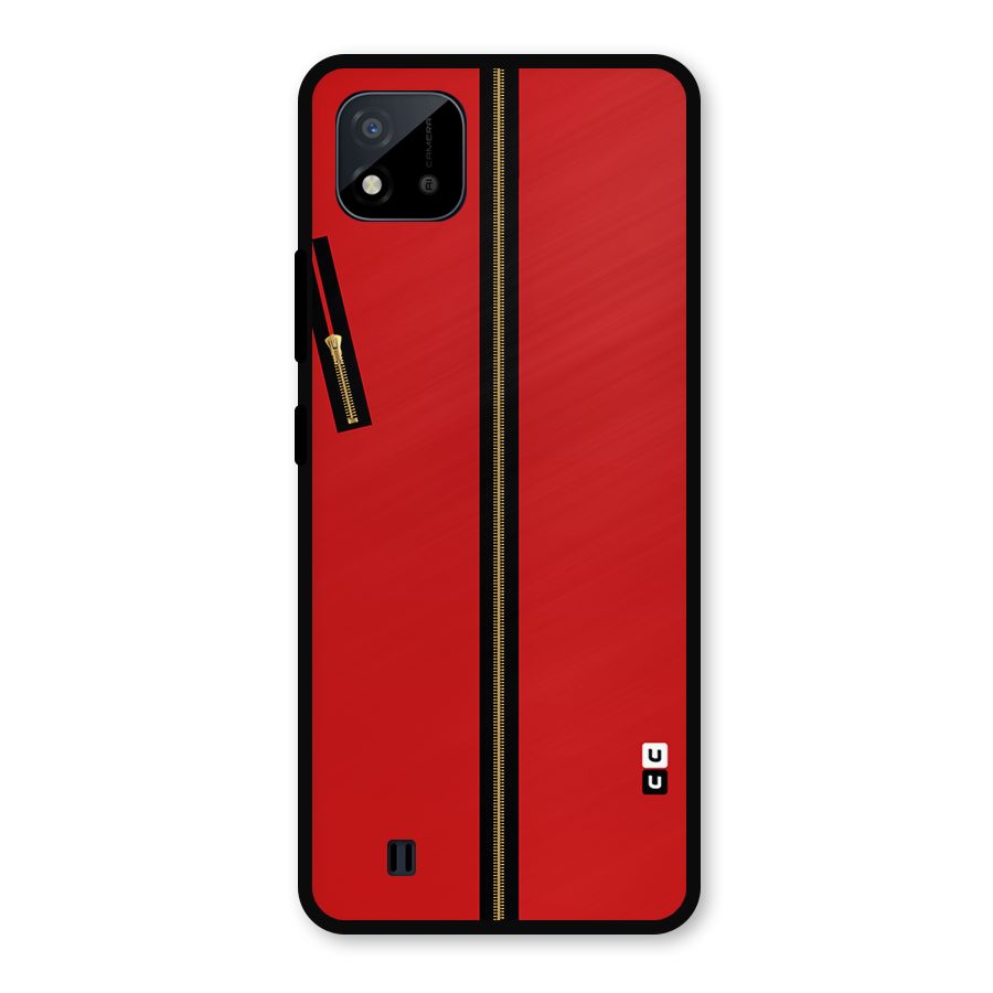 Money Heist Dress Code Minimalist Metal Back Case for Realme C11 2021