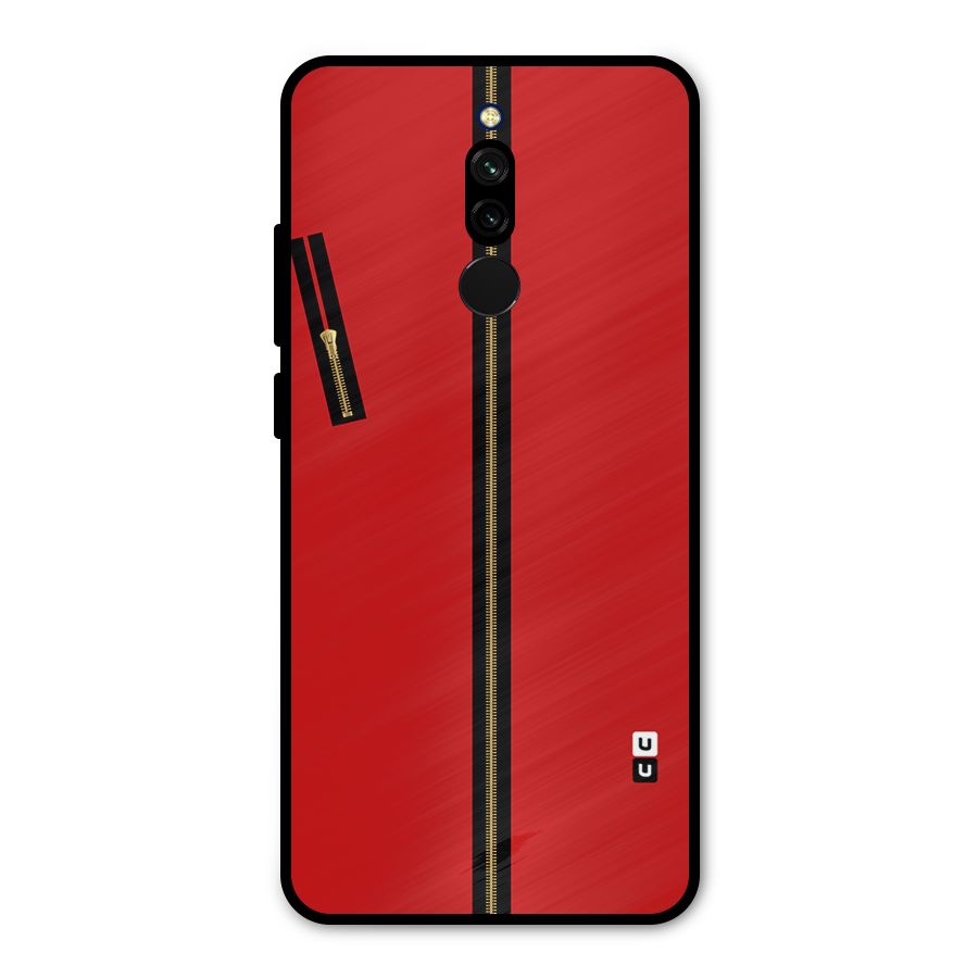 Money Heist Dress Code Minimalist Metal Back Case for Redmi 8