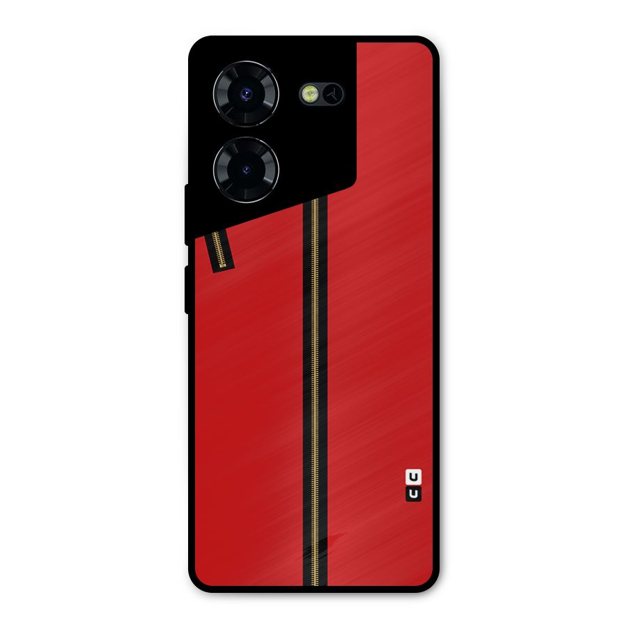 Money Heist Dress Code Minimalist Metal Back Case for Tecno Pova 5 Pro 5G