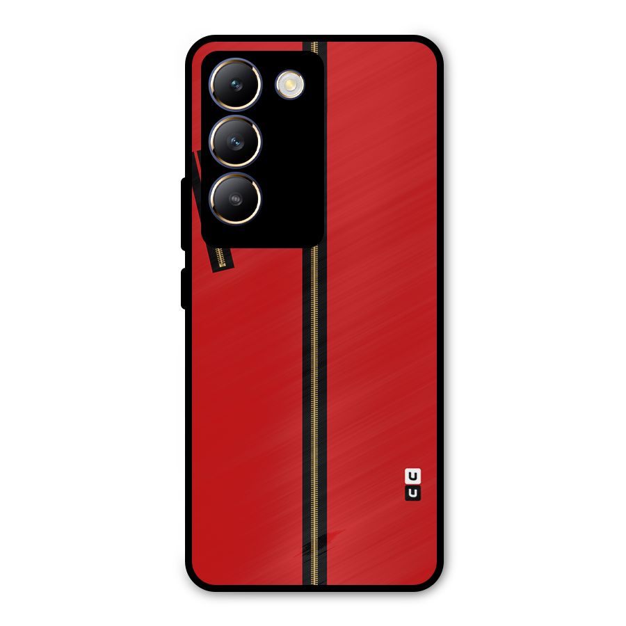 Money Heist Dress Code Minimalist Metal Back Case for Vivo T3 5G