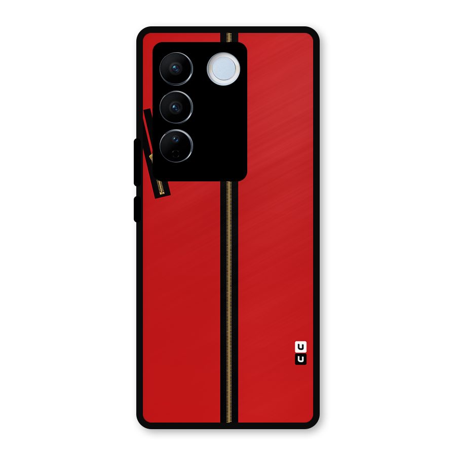 Money Heist Dress Code Minimalist Metal Back Case for Vivo V27 Pro