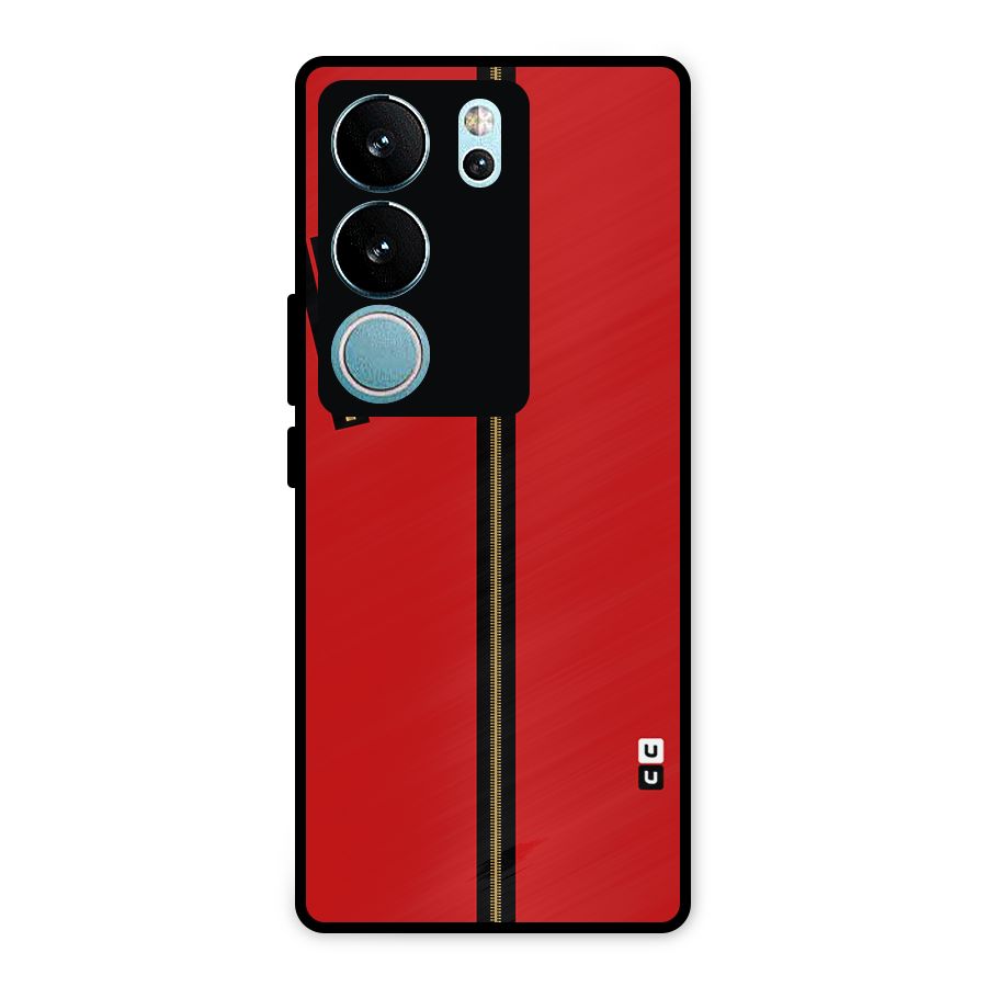 Money Heist Dress Code Minimalist Metal Back Case for Vivo V29 Pro