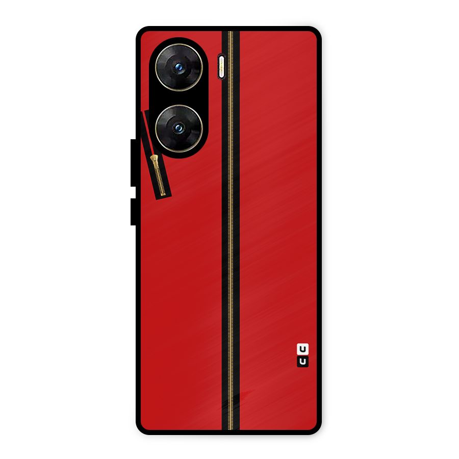 Money Heist Dress Code Minimalist Metal Back Case for Vivo V29e